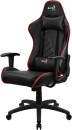 Кресло для геймеров Aerocool AC110 AIR Black Red чёрный с красным2