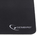 Коврик для мыши Gembird MP-BLACK, черный, размеры 220*180*1мм, полиэстер+резина2