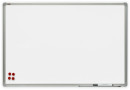 Доска магнитно-маркерная 90x120 см, керамическая, алюминиевая рамка, OFFICE, "2х3" (Польша), TSA129P3