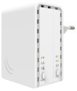 MikroTik PL7411-2nD (PWR-LINE AP) Точка доступа Power Line RouterOS L4, European plug (Type C)