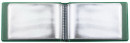 Визитница однорядная на 28 визитных, дисконтных или кредитных карт, "Кот бирюза", 2054.Т72