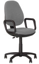 Кресло офисное "Comfort GTP" с подлокотниками, серое ZT-13