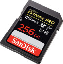 Флеш-накопитель Sandisk Карта памяти Sandisk  Extreme Pro SDXC Card 256GB - 170MB/s V30 UHS-I U3 SDSDXXY-256G-GN4IN2