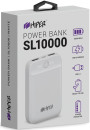Внешний аккумулятор Power Bank 10000 мАч HIPER SL10000 белый4